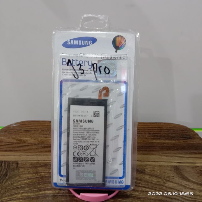 BATRE SAMSUNG J330 J3 PRO ORIGINAL 99%