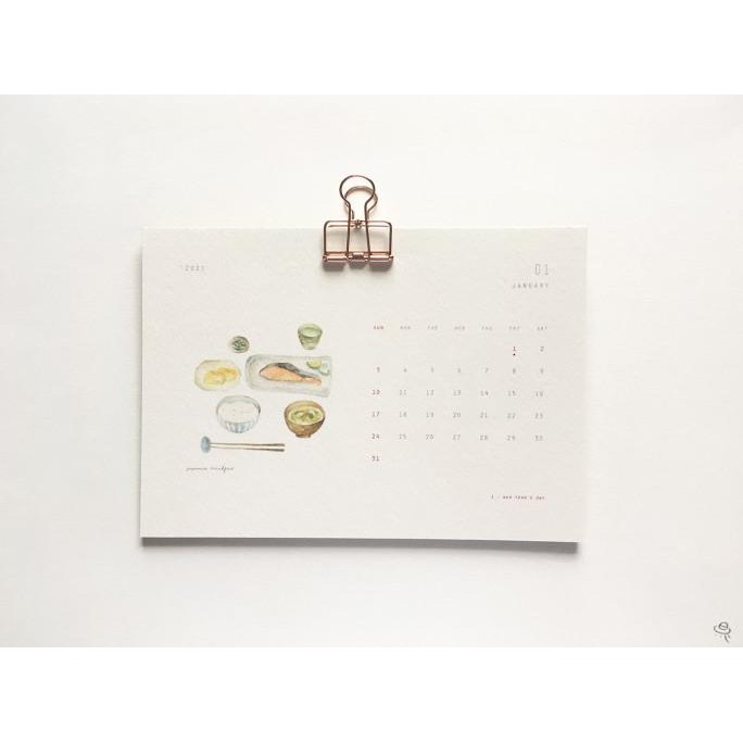

BARANG BARU calendar 2021 "breakfast