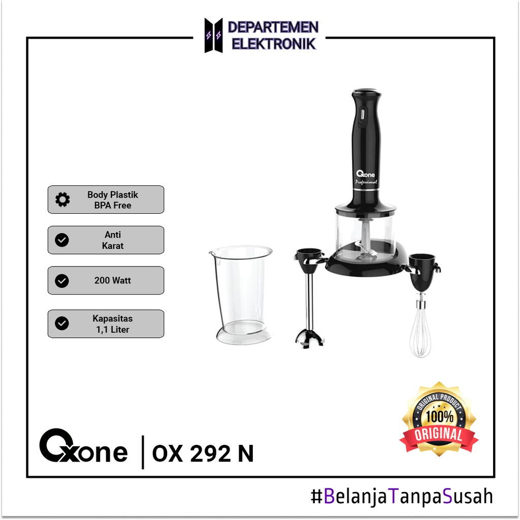 OXONE PROFESSIONAL HAND BLENDER &amp; CHOPPER [ OX 292 N ]