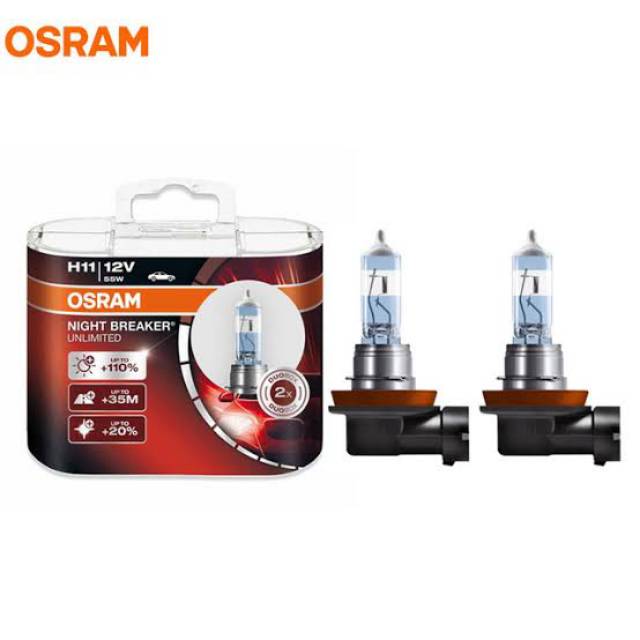 Bohlam . lampu osram . LampuOsram Night Breaker NBR H11 55W