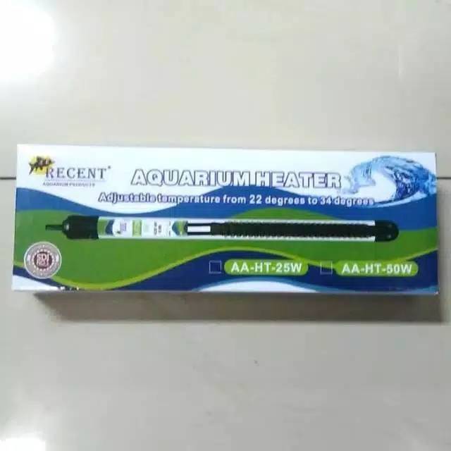 Heater aquarium 25 Watt - Heater kolam - heater penghangat air aquarium