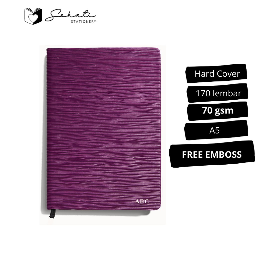 

Notebook Bullet Journal book A5 diary gratis custom nama cocok untuk hadiah - Motif worm