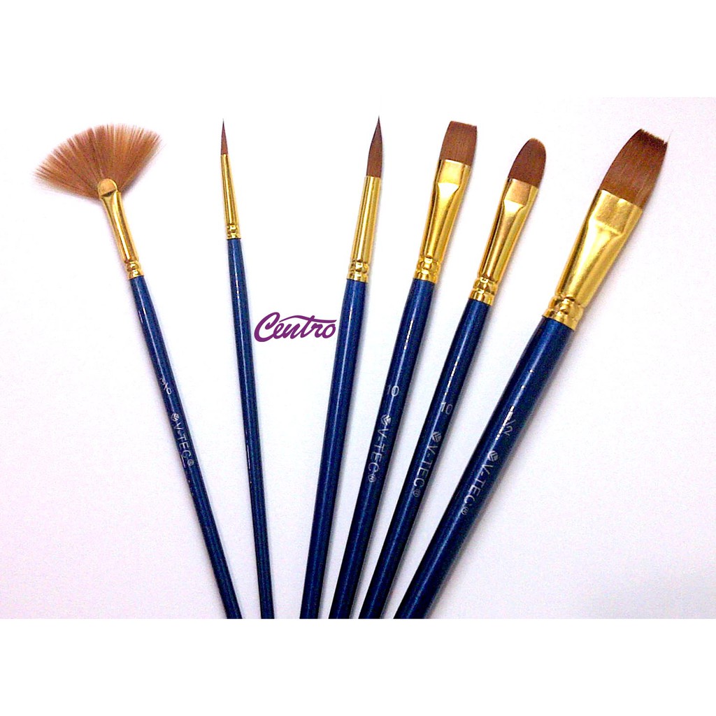 V-Tec Kuas Brush Set No A0342/6 Kwas Cat VTec Isi 6