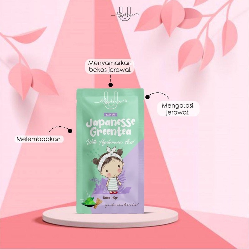 MASKER WAJAH MENCERAHKAN / WASH OFF MASK / PREMIUM MASK UMASKERIN