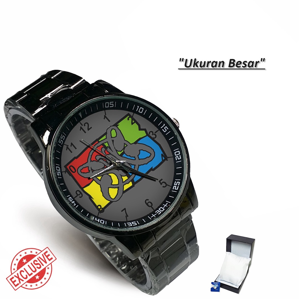 Jam Tangan Rantai Couple SLANK Motif 16