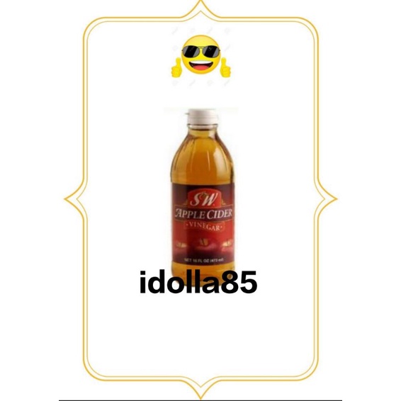 

SW Apple cider Vinegar-Cuka Apple S&W 946 milli