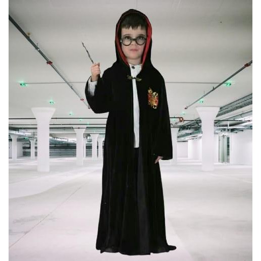 New Jubah Harry Potter Kostum Cosplay Halloween Baju Karakter Anak Kekinian