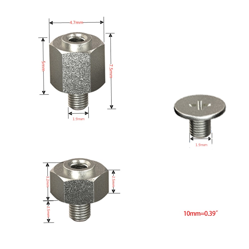 Bt Hand Tool Obeng Stand Off Screwdriver Screw Hex Nut Mounting Michaelia Untuk M.2 SSD Mounting Sekrup Kit Untuk -ASU