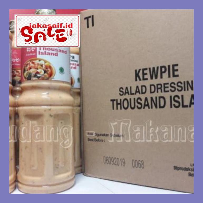 

504Sbu Kewpie Salad Dressing Thousand Island 1 Liter - Pack Standard Bud0Mb