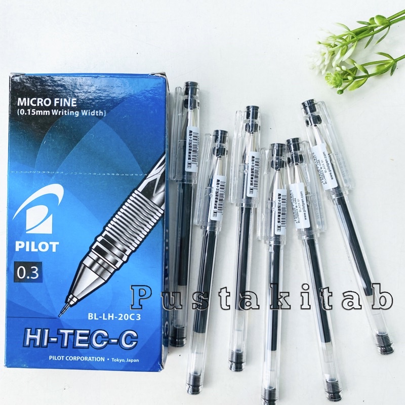

BOLPOIN HITEC | PULPEN PILOT Hi-Tec C MAKNA KITAB