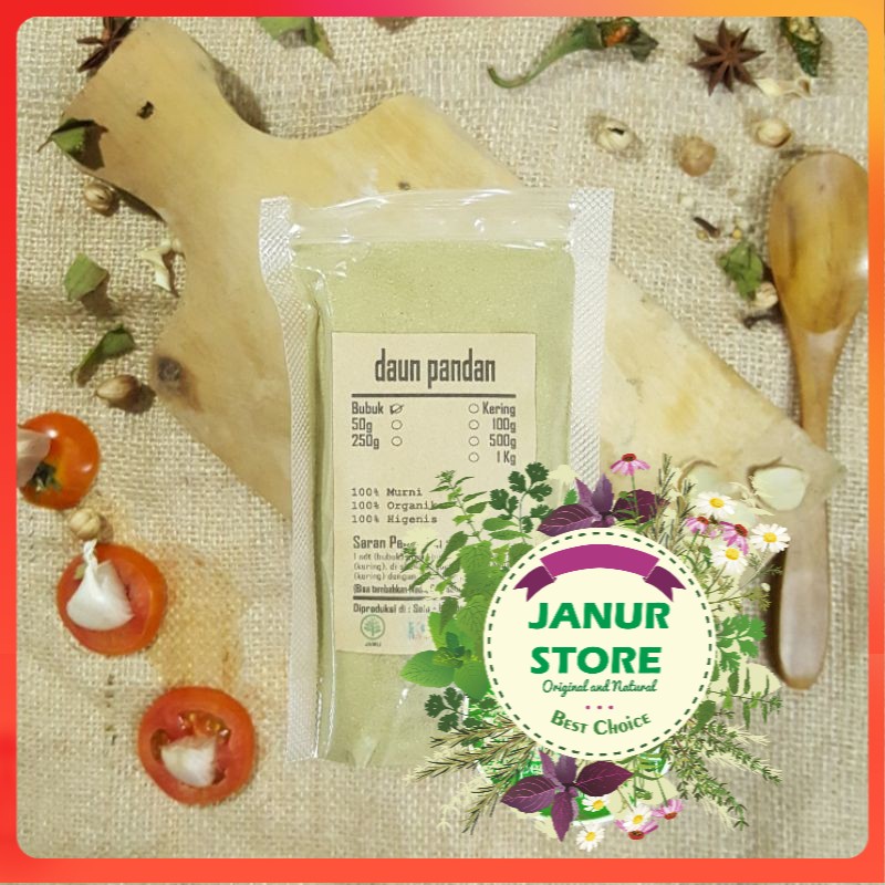 

GRADE A - DAUN PANDAN BUBUK 500 GRAM - Pandanus Amaryllifolius - MURNI