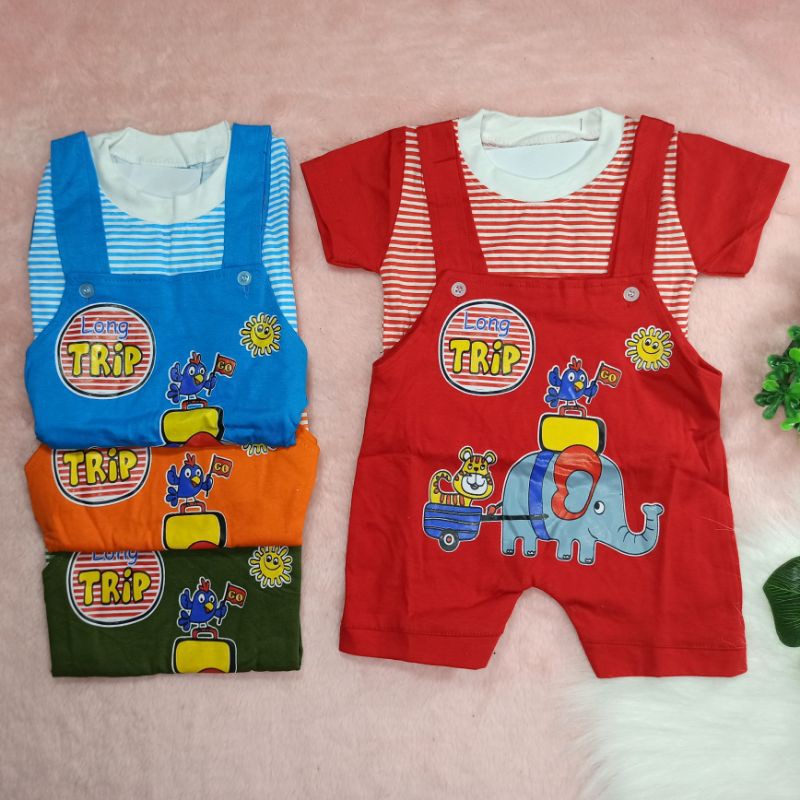 Ss#2003 Jumper Anak size 2-10bulan / Baju Kodok Anak / Overall Anak / Pakaian Bayi