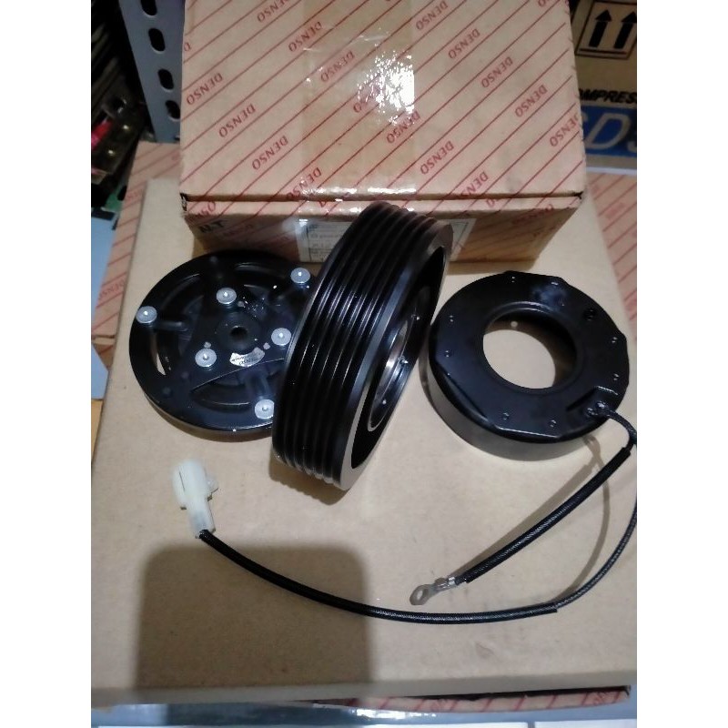 puli pulley kompresor ac grand new avanza grand new xenia magnet clutch grand new avanza atau xenia