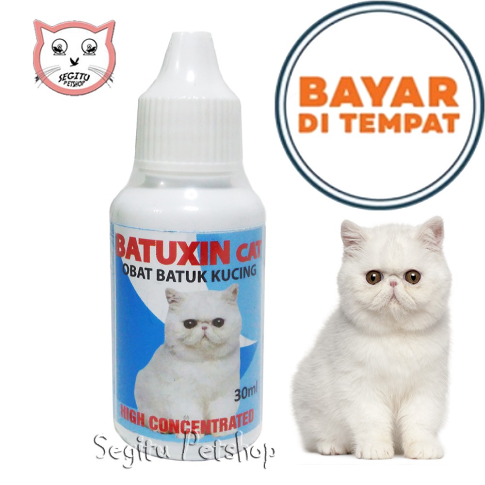 OBAT BATUK KUCING SAKIT PERNAFASAN PILEK FLU BATUXIN