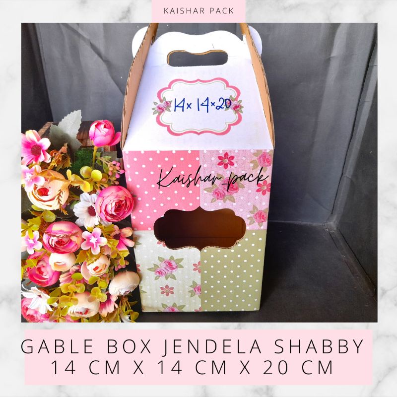 

KAISHAR - KARDUS JINJING SHABBY 14X14X20 / PCS