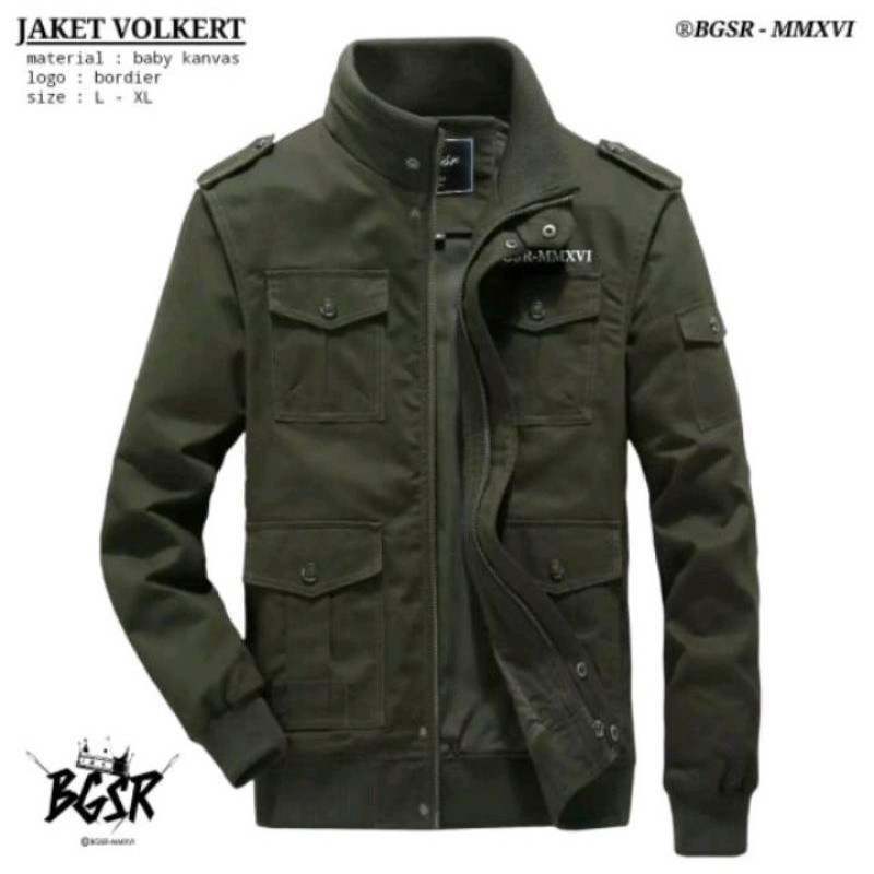 jaket premium bomber volker SK4 BGSR