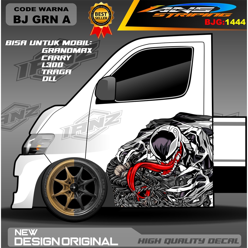 STIKER DECAL PINTU CARRY / DECAL PINTU L300 / STIKER MOBIL PICK UP