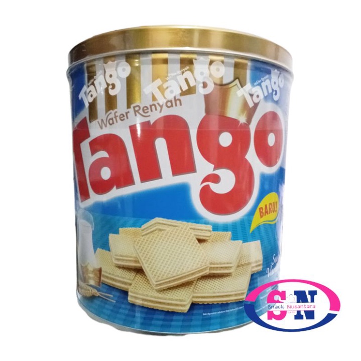 Wafer Tango Kaleng 300g Vanila