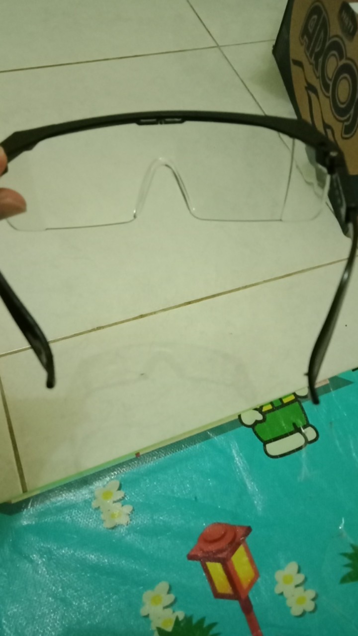 Kacamata Goggle Safety Anti Debu Pelindung Mata Bahan Import