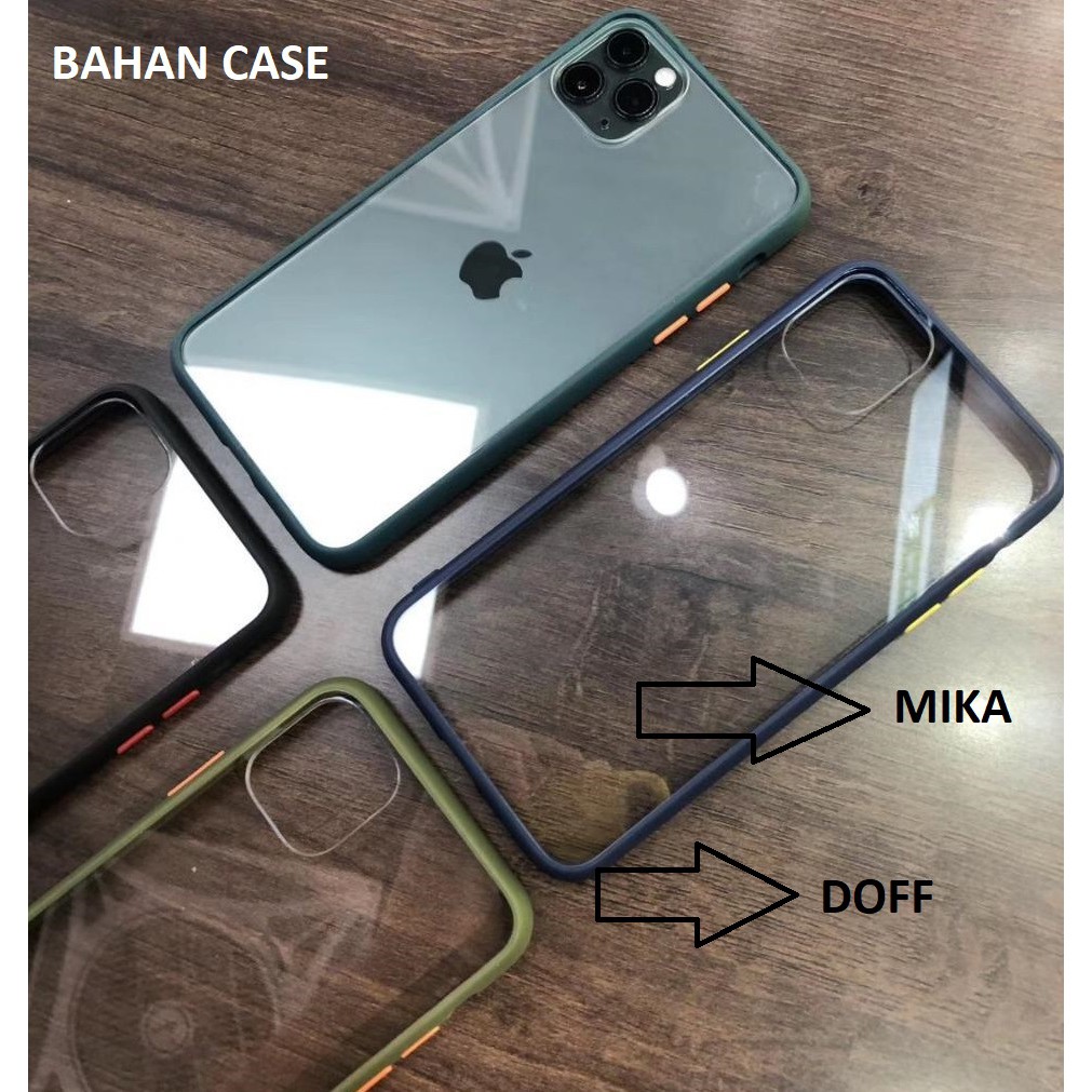 LIST COLOUR ACRYLIC case bening XIAOMI NOTE 10 / NOTE 10 PRO / MI NOTE 10 / MI NOTE 10 PRO