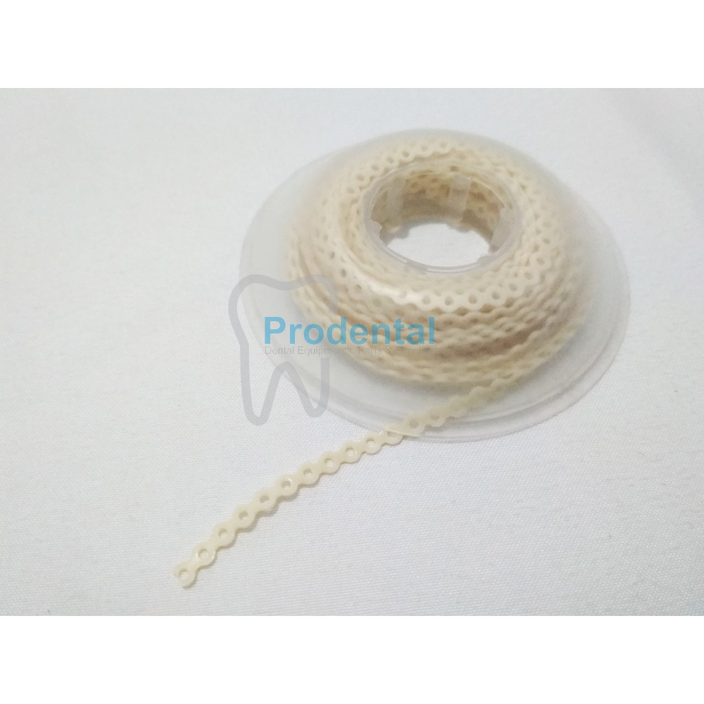 Karet Behel Gigi / Karet Bracket Powerchain 10cm Warna No.7
