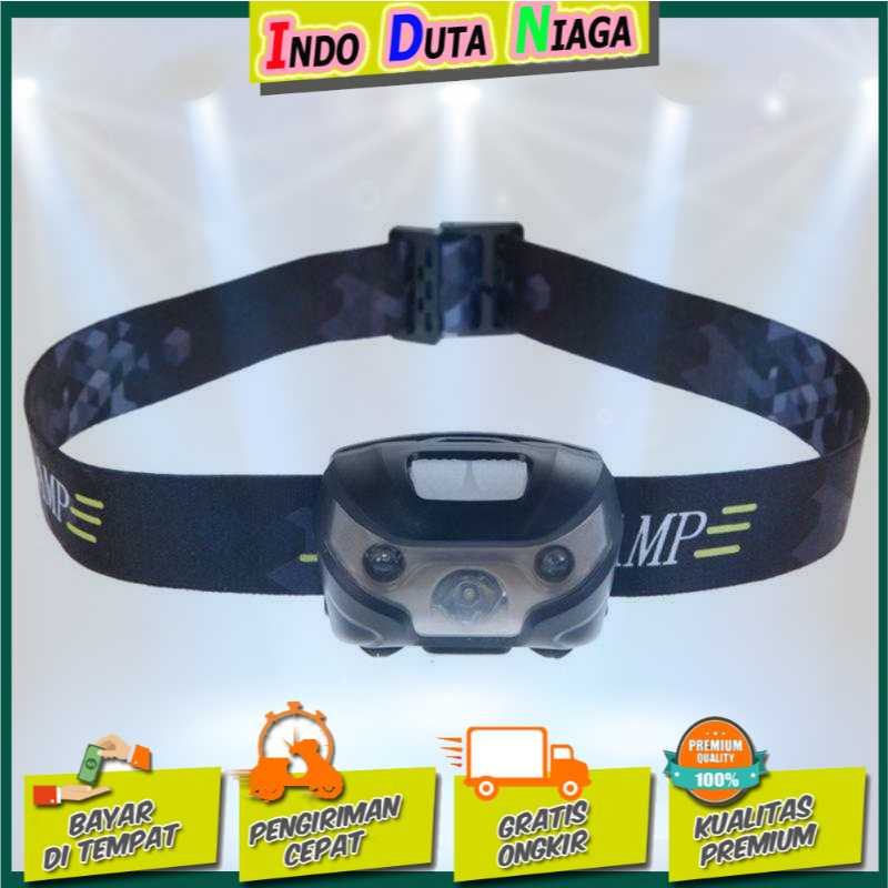 IDN TOOLS - TaffLED Headlamp Flashlight Rechargeable USB + Motion Sensor - Z20T19