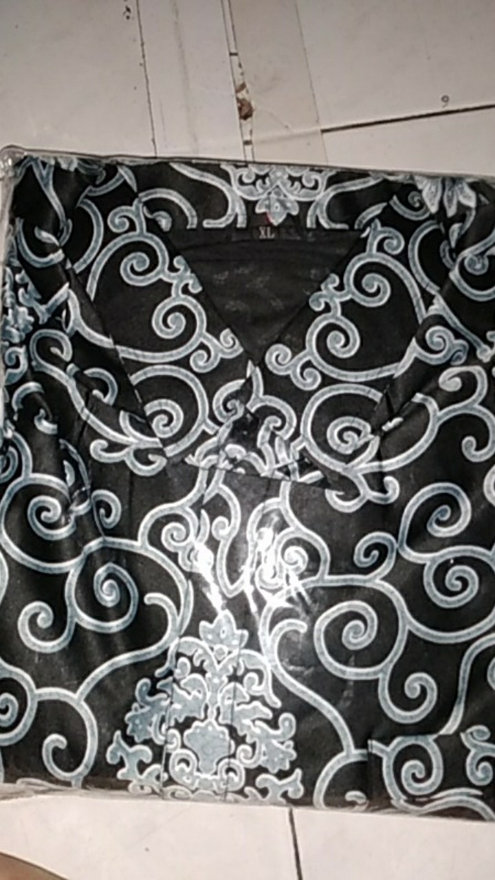 Kemeja Batik Semi Sutra Silky Premium Puring Istimewa