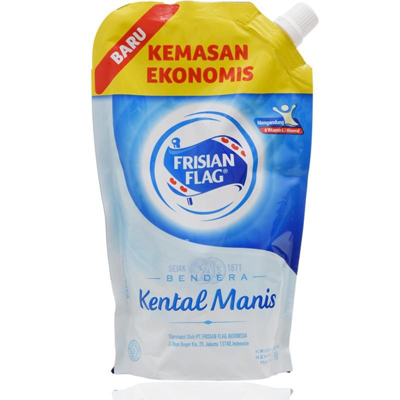 

Frisian Flag Susu Kental Manis Putih Pouch 560G