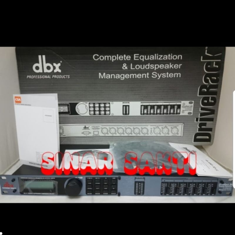 DRIVERRACK DBX260/DBX 260 SPEAKER MANAGEMENT( ORIGINAL )