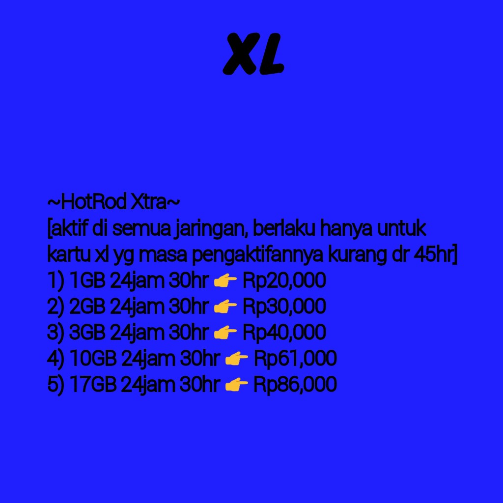 Mana Yang Lebih Murah Paket Internet Xl / Cara Daftar ...