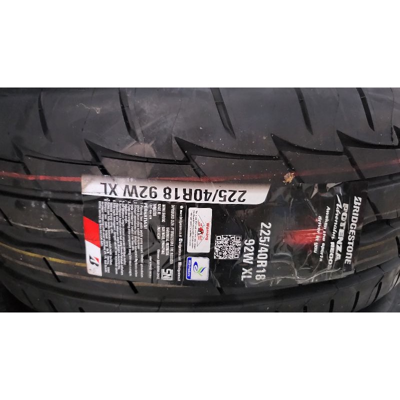 BAN MOBIL 225 40 18 BRIDGESTONE POTENZA ADRENALINE RE003