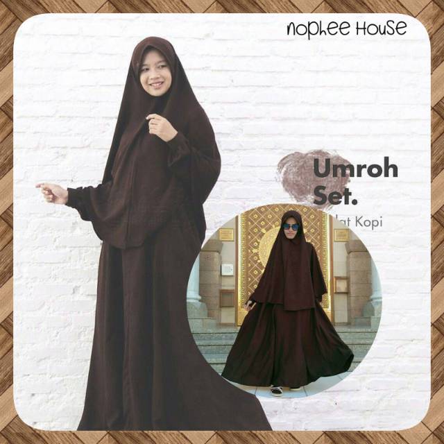 Gamis Umroh Set ~ Hijab Alila