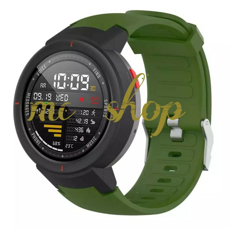 TALI JAM SILIKON FOR SMARTWATCH HUAMI AMAZFIT VERGE VERGE LITE BAND ~ ACC