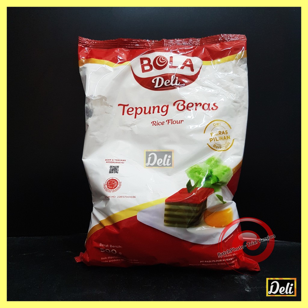 

Bola Deli Tepung Beras Putih 500gr