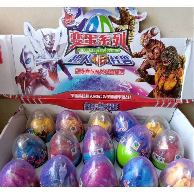 Mainan telur Ultraman / egg surprise ultraman