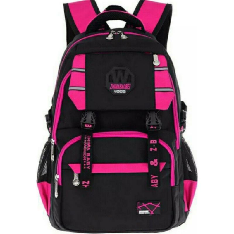 BPINK.ID Tas Anak Ransel Ortopedi Sekolah Remaja Laki-laki Perempuan Ringan Anak Sekolah Tas Buku _T