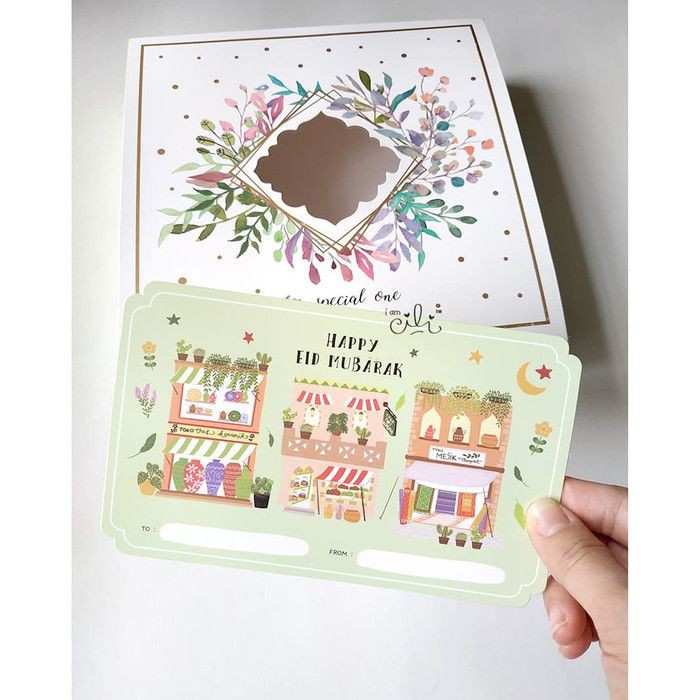 

cli86 D25001kotak dus boks kue kering lebaran 4 toples 250gram free TAG