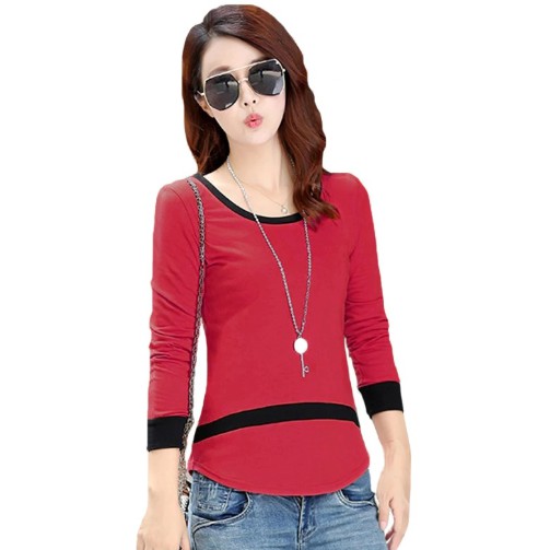 Fifi FASHION Blus Tangan Panjang Wanita Gaya Korea - Elina