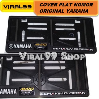 Cover Plat Nomor Motor  Yamaha Original Tempat  Dudukan 