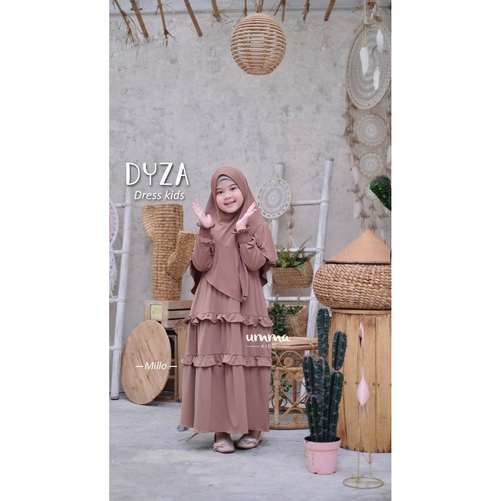 Gamis dyza kids/gamis anak dyza umma