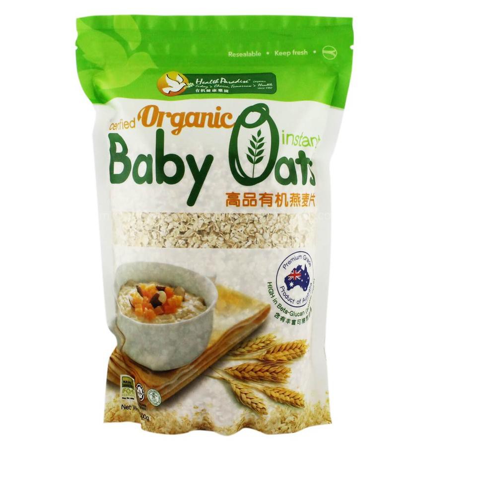 

*Oke Price 'Health Paradise Certified Organic Instant Baby Oats 500gr ln3.. .