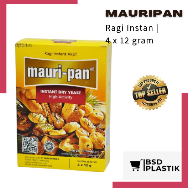 

Ragi Instan Ragi Mauripan Ragi Kering Ragi Instant Yeast Ragi Roti Instan Dry Yeast 12gram Mauri-pan