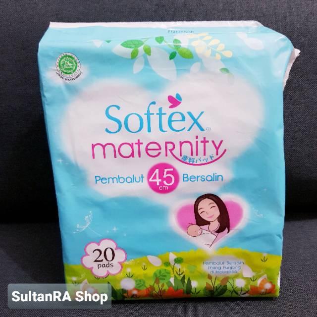 SOFTEX Maternity Pembalut Bersalin 45 cm 20 s Pembalut Ibu Melahirkan Softex Maternity (isi 20 Pads / 10 Pads)