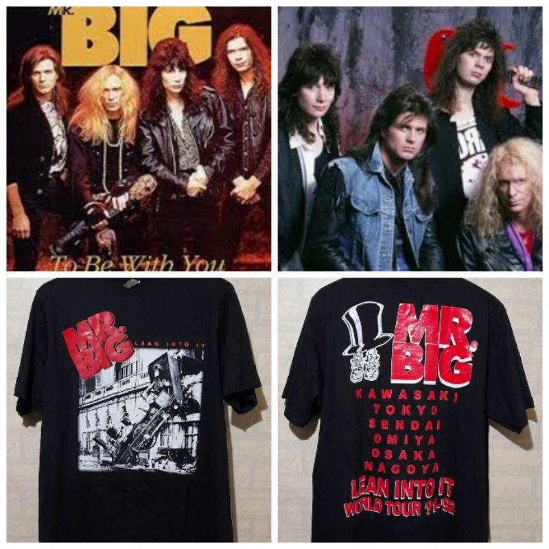Kaos Mr Big Tour Japan not metallica band musik movie film