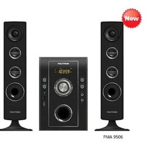 POLYTRON Speaker Aktif Polytron Pma 9526 /Speaker Bluetooth Pma 9506 Bass Audio