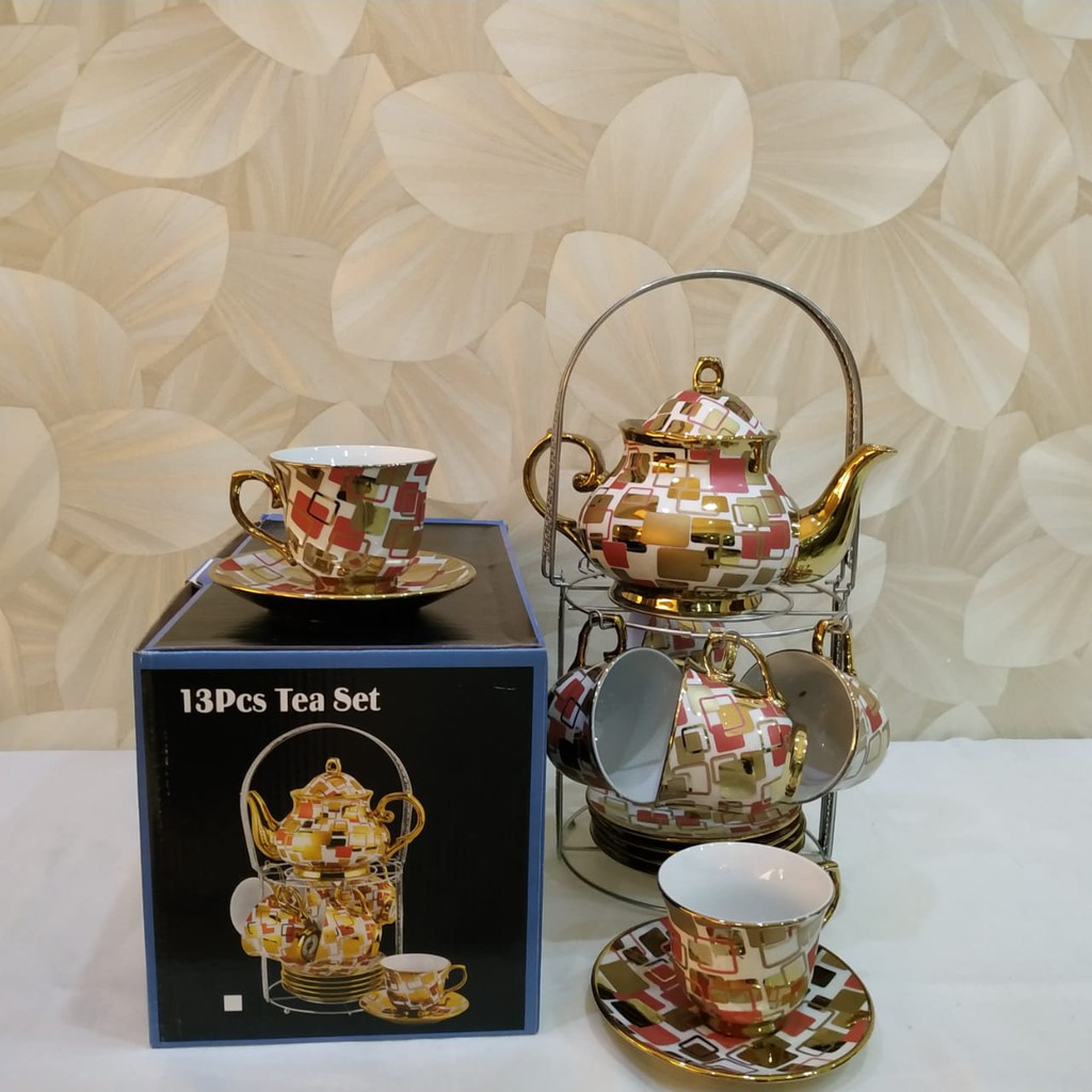 13 pcs Teaset Capodimonte SL-2084-315