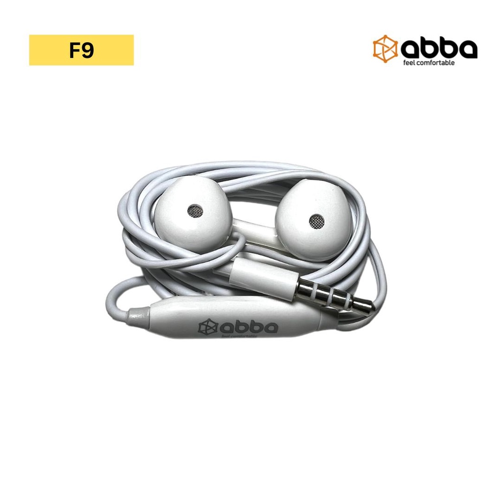 ABBA F9 EARPHONE GREAT SOUND CABUTAN