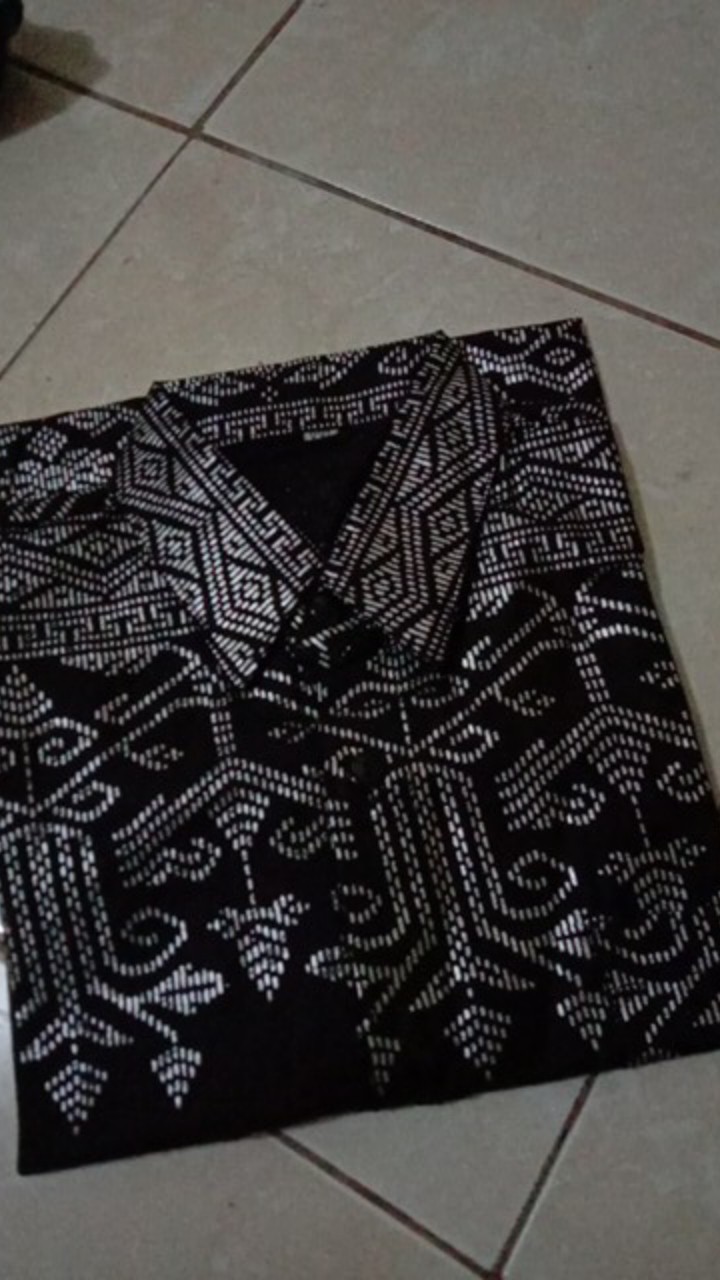 Batik Anak 1 - 10 Tahun Motif Prodo Bakung Anjani Silver Kemeja Bayi Balita Kid