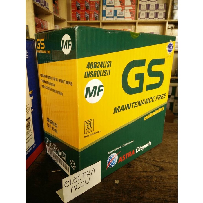 Aki Mobil Toyota Kijang Innova Gs Astra Mf Ns60Ls Aki Kering