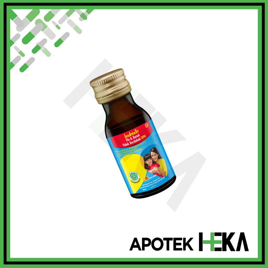 Bodrexin Flu dan Batuk Tidak Berdahak DPH Sirup 56 ml - Syrup Anak (SEMARANG)